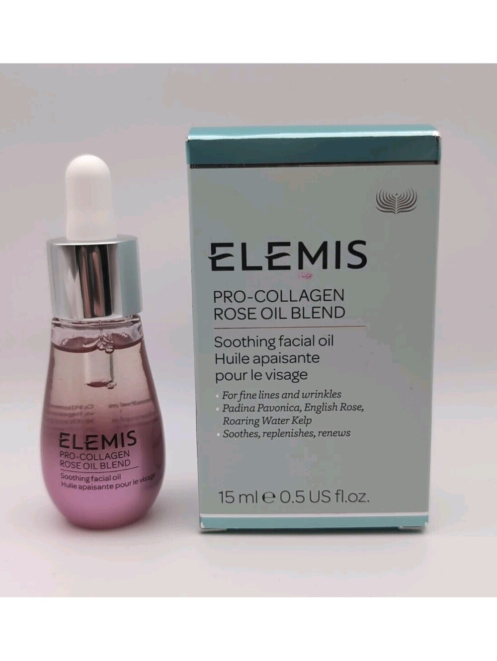 ELEMIS Pro-Collagen Rose Oil Blend Soothing Facial Oil 15 ml .5 oz